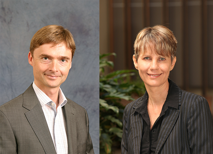 Associate Professor John Steen, and Martie-Louise Verreynne