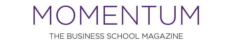 Momentum - the Business School Magazine logo